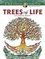 Creative Haven Bäume des Lebens Malbuch - Creative Haven Trees of Life Coloring Book