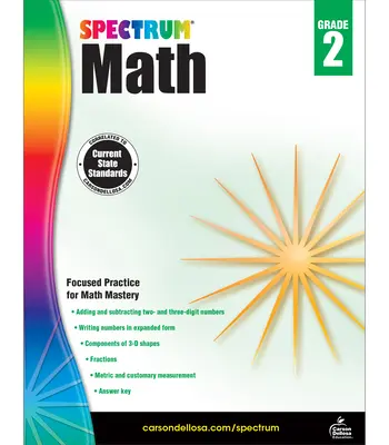 Spectrum Math Workbook, Klasse 2 - Spectrum Math Workbook, Grade 2