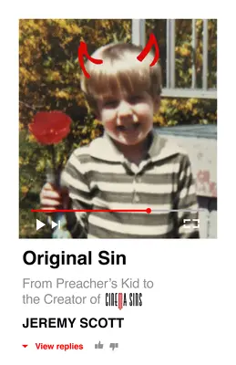 Erbsünde: Vom Kind des Predigers zur Erschaffung von Cinemasins (und 3,5 Milliarden+ Views) - Original Sin: From Preacher's Kid to the Creation of Cinemasins (and 3.5 Billion+ Views)