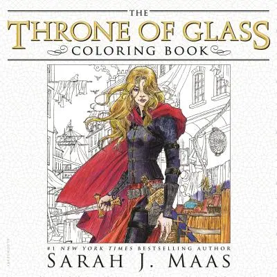 Der gläserne Thron - Malbuch - The Throne of Glass Coloring Book