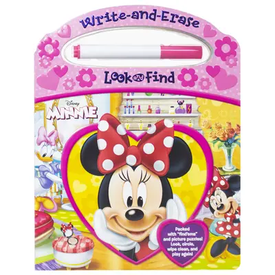 Disney Minnie Mouse - Write-And-Erase Look and Find [Mit Marker] - Disney Minnie Mouse - Write-And-Erase Look and Find [With Marker]