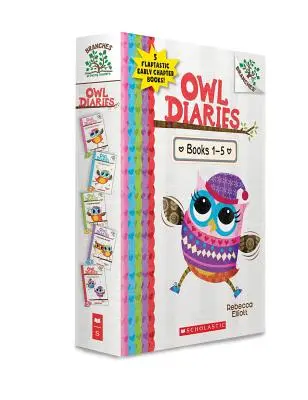 Owl Diaries, Bücher 1-5: Ein Zweige-Box-Set - Owl Diaries, Books 1-5: A Branches Box Set