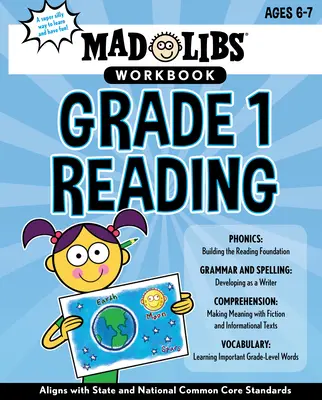 Mad Libs Arbeitsheft: Klasse 1 Lesen - Mad Libs Workbook: Grade 1 Reading