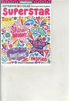 Notizbuch Doodles Superstar: Mal- und Activity-Buch - Notebook Doodles Superstar: Coloring & Activity Book