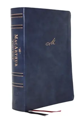 Nkjv, MacArthur Studienbibel, 2. Auflage, lederweich, blau, Komfortdruck: Entfesselt Gottes Wahrheit, Vers für Vers - Nkjv, MacArthur Study Bible, 2nd Edition, Leathersoft, Blue, Comfort Print: Unleashing God's Truth One Verse at a Time