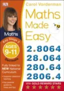 Mathe leicht gemacht: Dezimalzahlen, 9-11 Jahre (Key Stage 2) - Unterstützt den Nationalen Lehrplan, Mathe-Übungsheft - Maths Made Easy: Decimals, Ages 9-11 (Key Stage 2) - Supports the National Curriculum, Maths Exercise Book