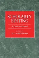 Wissenschaftliches Lektorat: Ein Leitfaden für die Forschung - Scholarly Editing: A Guide to Research