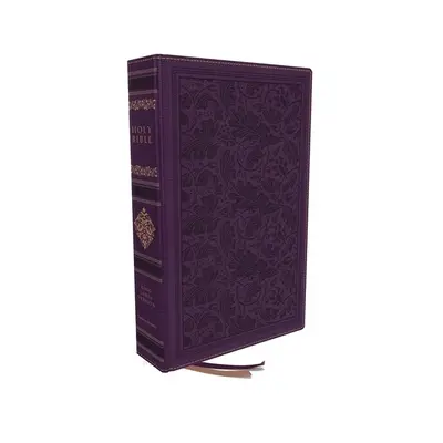 Kjv, Souveräne Sammelbibel, persönliches Format, lederweich, lila, Daumenregister, Red Letter Edition, Komfortdruck: Heilige Bibel, King James Version - Kjv, Sovereign Collection Bible, Personal Size, Leathersoft, Purple, Thumb Indexed, Red Letter Edition, Comfort Print: Holy Bible, King James Version