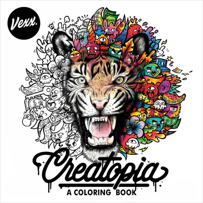 Creatopia: Ein Ausmalbuch - Creatopia: A Coloring Book