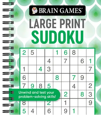 Denkspiele - Großdruck Sudoku (Wirbel) - Brain Games - Large Print Sudoku (Swirls)