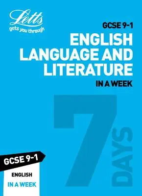 GCSE 9-1 English Language and Literature In A Week - Ideal für das Lernen zu Hause, Prüfungen 2022 und 2023 - GCSE 9-1 English Language and Literature In A Week - Ideal for Home Learning, 2022 and 2023 Exams