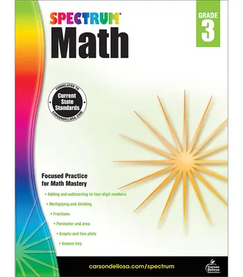 Spectrum Mathe-Arbeitsheft, Klasse 3 - Spectrum Math Workbook, Grade 3