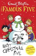 Famous Five Farbige Kurzgeschichten: Frohe Weihnachten, Fünf! - Famous Five Colour Short Stories: Happy Christmas, Five!