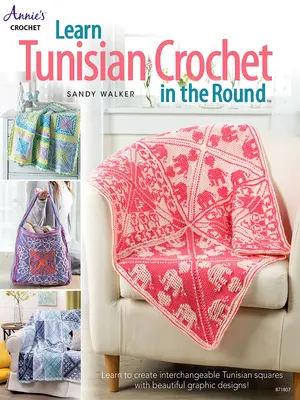 Tunesische Häkelarbeit in der Runde lernen - Learn Tunisian Crochet in the Round