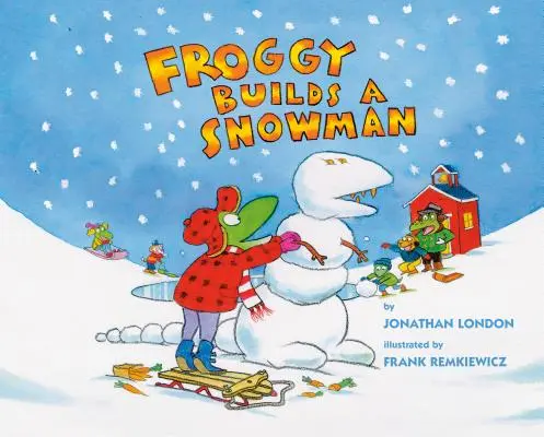 Froschgy baut einen Schneemann - Froggy Builds a Snowman