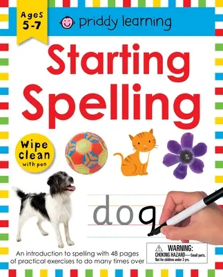 Wipe Clean Workbook: Rechtschreiben lernen: Eine Einführung in die Rechtschreibung mit 48 Seiten praktischer Übungen zum Wiederholen - Wipe Clean Workbook: Starting Spelling: An Introduction to Spelling with 48 Pages of Practical Exercises to Do Many Times Over