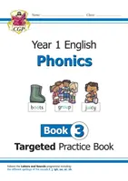 KS1 Englisch Gezieltes Übungsbuch: Phonics - Jahr 1 Buch 3 - KS1 English Targeted Practice Book: Phonics - Year 1 Book 3