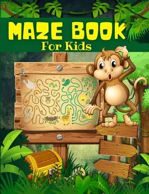 Labyrinthbuch für Kinder, Jungen und Mädchen im Alter von 4-8 Jahren: Großes Buch mit coolen Labyrinthen für Kinder: Maze Activity Book für Kinder mit Spaß Maze Puzzles Spiele Seiten. Labyrinth - Maze Book For Kids, Boys And Girls Ages 4-8: Big Book Of Cool Mazes For Kids: Maze Activity Book For Children With Fun Maze Puzzles Games Pages. Maze