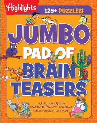 Jumbo-Block mit Rätseln - Jumbo Pad of Brain Teasers