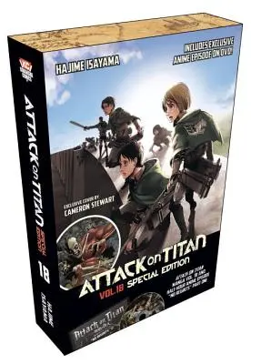 Attack on Titan 18 Manga Special Edition W/DVD [Mit DVD] - Attack on Titan 18 Manga Special Edition W/DVD [With DVD]