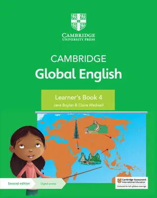Cambridge Global English Learner's Book 4 mit digitalem Zugang (1 Jahr): Für Cambridge Englisch als Zweitsprache in der Grundschule - Cambridge Global English Learner's Book 4 with Digital Access (1 Year): For Cambridge Primary English as a Second Language