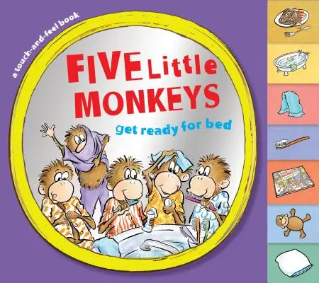 Fünf kleine Äffchen machen sich bettfertig - Five Little Monkeys Get Ready for Bed