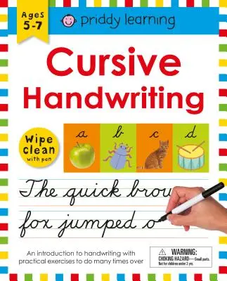 Wipe Clean Workbook: Cursive Handwriting: Alter 5-7; Abwischbar mit Stift - Wipe Clean Workbook: Cursive Handwriting: Ages 5-7; Wipe-Clean with Pen