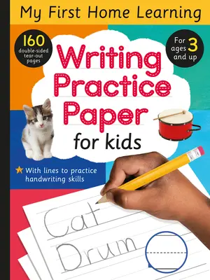 Schreibübungspapier für Kinder: 160 doppelseitige Seiten zum Herausreißen - Writing Practice Paper for Kids: 160 Double-Sided Tear-Out Pages