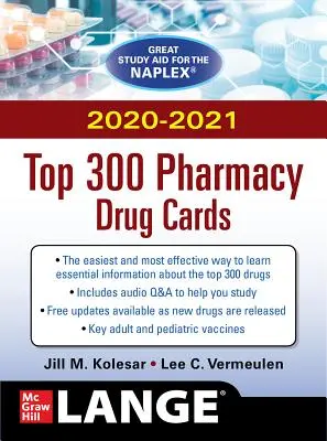 McGraw-Hill's 2020/2021 Top 300 Medikamentenkarten für Apotheken - McGraw-Hill's 2020/2021 Top 300 Pharmacy Drug Cards