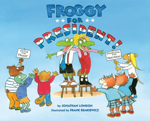 Froschgy will Präsident werden! - Froggy for President!