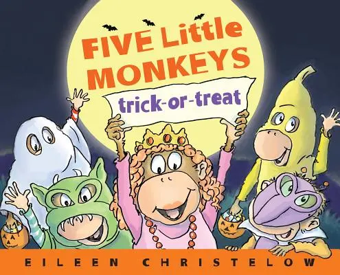 Fünf kleine Äffchen machen Süßes oder Saures - Five Little Monkeys Trick-Or-Treat