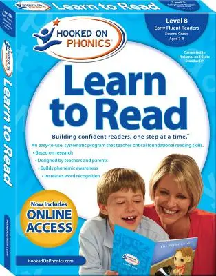 Hooked on Phonics Lesen lernen - Stufe 8: Frühe fließende Leser (Zweite Klasse - Alter 7-8) - Hooked on Phonics Learn to Read - Level 8: Early Fluent Readers (Second Grade - Ages 7-8)