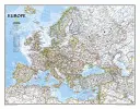 National Geographic: Europa Klassische Wandkarte (30,5 X 23,75 Zoll) - National Geographic: Europe Classic Wall Map (30.5 X 23.75 Inches)