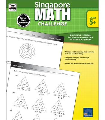 Singapur Mathe Herausforderung, Klassen 5 - 8 - Singapore Math Challenge, Grades 5 - 8