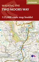 Two Moors Way Kartenheft - 1:25.000 OS Route Mapping - Two Moors Way Map Booklet - 1:25,000 OS Route Mapping