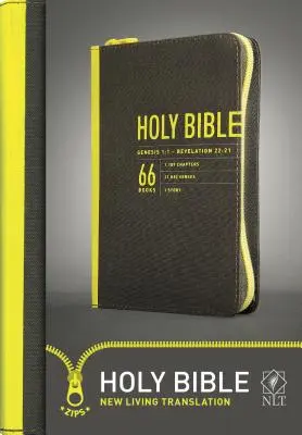 Kompakt-Bibel-NLT-Reißverschluss - Compact Bible-NLT-Zipper Closure