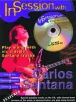 In Session mit Carlos Santana: Gitarren-Tabulatur, Buch & CD - In Session with Carlos Santana: Guitar Tab, Book & CD