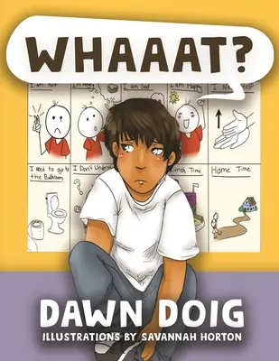 Whaaat? Die Herausforderungen und Erfolge eines kleinen Kindes, das versucht, eine neue Sprache in einem neuen Land zu verstehen, werden gefeiert. - Whaaat?: Celebrate the challenges and successes of a young child trying to understand a new language in a new country.