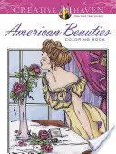 Creative Haven Amerikanische Schönheiten Malbuch - Creative Haven American Beauties Coloring Book
