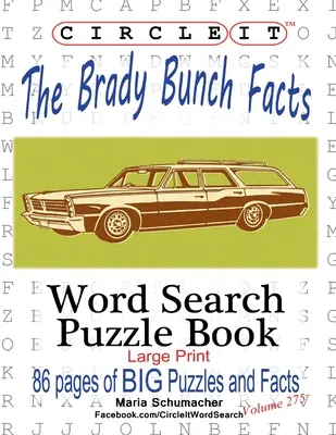 Circle It, The Brady Bunch Fakten, Wortsuche, Rätselbuch - Circle It, The Brady Bunch Facts, Word Search, Puzzle Book