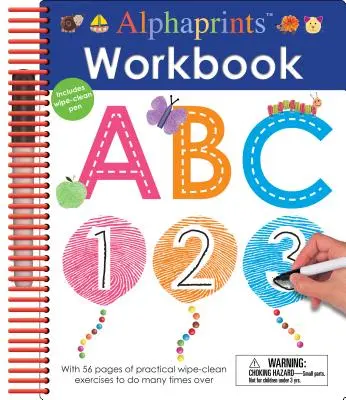 Alphadrucke: Abwischbares Arbeitsbuch ABC - Alphaprints: Wipe Clean Workbook ABC