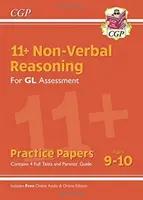 11+ GL Non-Verbal Reasoning Practice Papers - Ages 9-10 (mit Elternhandbuch & Online-Ausgabe) - 11+ GL Non-Verbal Reasoning Practice Papers - Ages 9-10 (with Parents' Guide & Online Edition)