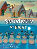 Schneemänner bei Nacht Brettchenbuch - Snowmen at Night Lap Board Book