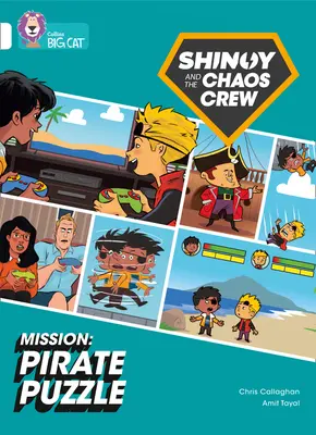 Shinoy und die Chaos-Crew-Mission: Piraten-Puzzle - Band 10/Weiß - Shinoy and the Chaos Crew Mission: Pirate Puzzle - Band 10/White