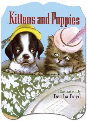 Kätzchen und Welpen - ein Buch mit Form - Kittens and Puppies Shaped Book