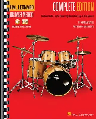 Hal Leonard Drumset Methode - Vollständige Ausgabe: Bücher 1 & 2 mit Video und Audio - Hal Leonard Drumset Method - Complete Edition: Books 1 & 2 with Video and Audio