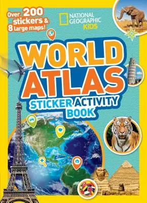 Weltatlas Sticker-Aktivitätsbuch - World Atlas Sticker Activity Book