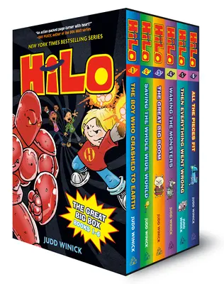 Hilo: Die große Kiste (Bücher 1-6) - Hilo: The Great Big Box (Books 1-6)