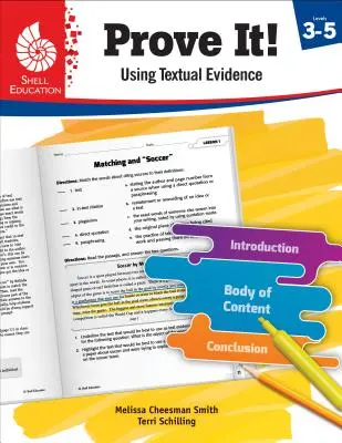 Beweise es! Mit Textbelegen, Stufe 3-5 - Prove It! Using Textual Evidence, Levels 3-5