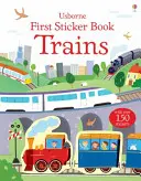 Erstes Stickerbuch Züge - First Sticker Book Trains